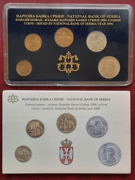 Set monede Serbia, anul 2006 - BU - A 3544