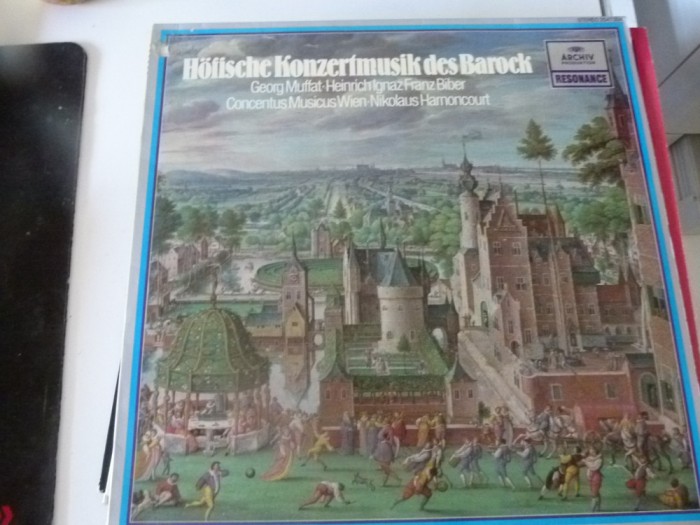 Muffat, Biber etc., Conc. Musicus Wien, Harnoncour, vinil