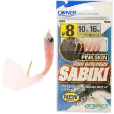 Taparina Sabiki OWNER 5538 Shrimp Skin, Nr.12, 0.33mm, 6buc/pac foto