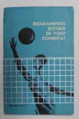 REGULAMENTUL JOCULUI DE VOLEI COMENTAT , 1967 foto