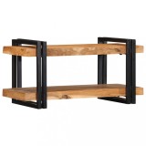 Gossi raft de perete 70x33x35 cm din lemn masiv de salcam
