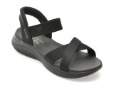 Cumpara ieftin Sandale SKECHERS negre, ULTRA FLEX 3.0, din material textil
