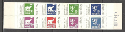 Norvegia.1978 Expozitia filatelica NORVEX carnet KN.8 foto