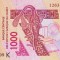 Bancnota Statele Africii de Vest 1.000 Franci 2012 - P715Kj UNC ( Senegal )