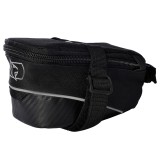 Cumpara ieftin Geanta Bicicleta Oxford T.7 Wedge 0.7L, Poliester 600D, Impermeabila, Reflectorizanta, Montare cu Velcro