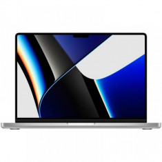 Macbook pro 14.2/apple m1 max(cpu 10-core gpu 24-core neural engine 16-core)/32gb/1tb/96w - silver - int foto