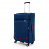 Troler Petra Textil Bleumarin 79x46x30 cm ComfortTravel Luggage