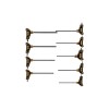 Set 9 Chei Torx Vorel T10-T50, Maner T, Otel CrV6150, Profesional