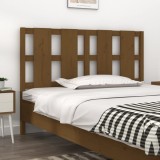 Cumpara ieftin Tăblie de pat, maro miere, 140,5x4x100 cm, lemn masiv de pin