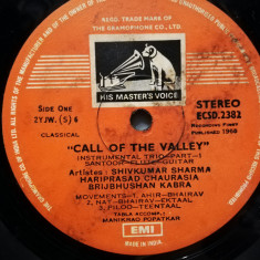 Call Of The Valley – Instrumental Trio: Shivkumar Sharma (1968/EMI/RFG) - Vinil