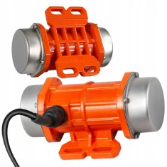 Vibrator de beton, Aliaj Aluminiu, 90W, 220V, 3600 rpm, Cablu 2 m, Portocaliu