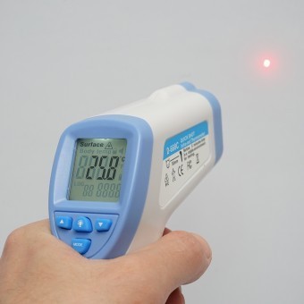 Termometru, aparat de masura digital cu infrarosu pentru animale