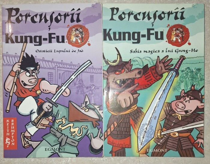Porcusorii Kung-Fu - Ostaticii Lupului de Jad * Sabia magică a lui Gung-Ho