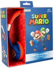 Casti gaming copii SUPER MARIO foto