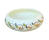 VAS DIN CERAMICA VINTAGE, LUCRAT SI DECORAT MANUAL, DERUTA ITALIA