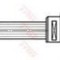 Conducta / cablu frana OPEL ASTRA G Hatchback (F48, F08) (1998 - 2009) TRW PHD500