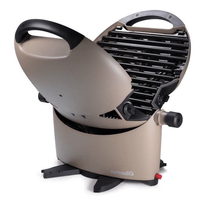 PROMO Gratar portabil pe gaz Urban Grey, NomadiQ Essential GrillCooking