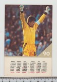 bnk cld Calendar de buzunar 1990 - URSS - Rinat Dasayev