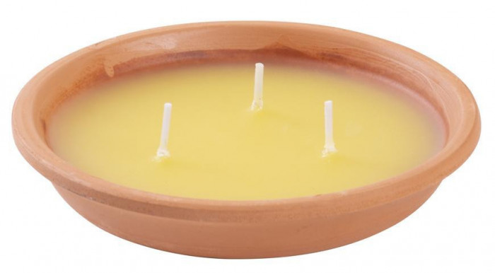 Lum&acirc;nare Citronella CT282, 80 g, teracotă1