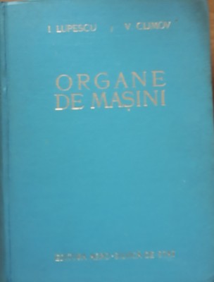 I.LUPESCU\ V. CLIMOV - ORGANE DE MASINI 900 pagini foto