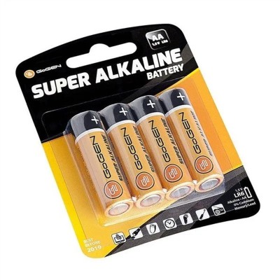 Set baterii alcaline GoGEN SUPER AA, LR06, blister 4 buc foto