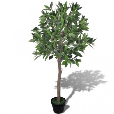 Arbore de dafin artificial cu ghiveci 120 cm foto