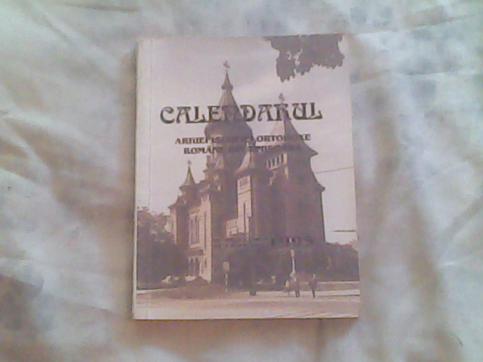 Calendarul Arhiepiscopiei Ortodoxe Romane din Timisoara 1995