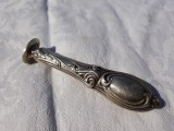 Argint SIGILIU FRANTA 1850 BIEDERMEIER de colectie PATINA MINUNATA splendid RAR, Ornamentale
