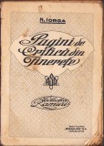 HST C962 Pagini de critică din tinerețe de Nicolae Iorga