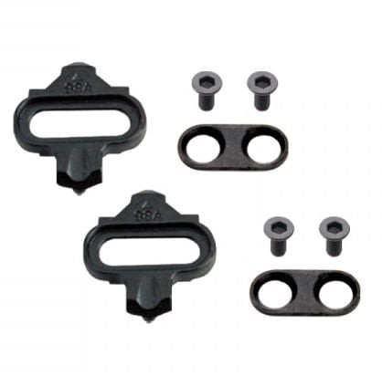 Placute SPD Wellgo 98A, otel, negru