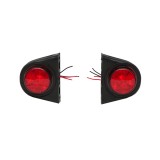 Lampi laterale de gabarit LED 12/24V rosu-alb pentru remorci Breckner