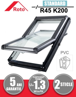Fereastra mansarda Roto R45 K200 foto