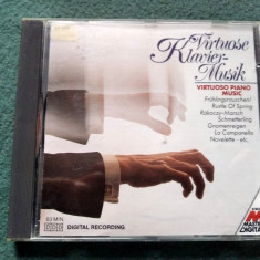 CD muzica pian: Virtuose Klavier-music, Virtuoso piano music