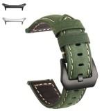 Curea piele naturala, compatibila Samsung Galaxy Watch Ultra, Forest Green