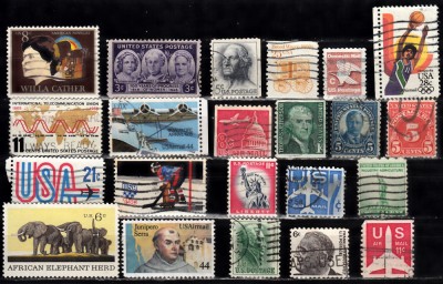 A7 T1 96 - Timbre foarte vechi - America foto
