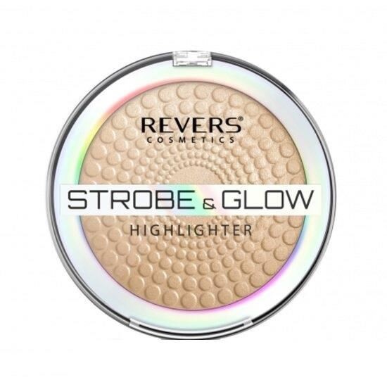 Iluminator pudra, Strobe and Glow, Revers, 8g, Nr 08, Opal