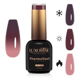 Cumpara ieftin Oja Semipermanenta Termica 3 Culori LUXORISE ThermoCool - Silky Sky 10ml