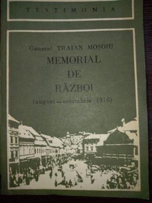 Memorial de razboi -Traian Mosoiu - foto