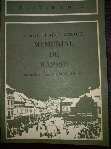 Memorial de razboi -Traian Mosoiu -