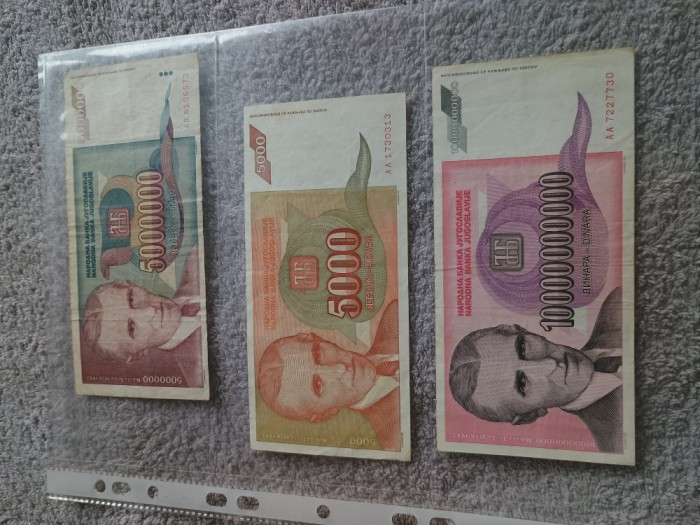 Vand lot 20 bancnote straine, stare foarte buna !!