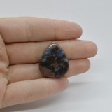 Cabochon que sera 27x23x6mm c30