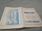 Cumpara ieftin PROGRAM MECI FC SANTOS-GLORIA BRETEA 25 DEPTEMBRIE 1994