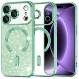 Asteroid GSM - Luxury Glitter MagSafe - iPhone 18 Pro / iPhone 17 Pro - Light Green