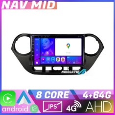 Navigatie Hyundai I10 2013 2019 KIT HY38 EDOTEC-LITE Android Ecran 720P Octa Core 4 64 Carplay CarStore Technology