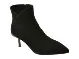 Botine elegante EPICA negre, 24A506, din piele intoarsa