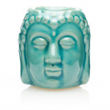 Vas aromaterapie din ceramica cu model buddha mic - albastru r112