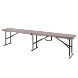 Banca Pliabila Tip Ratan 183x28cm / 43cm / 360kg