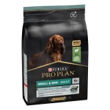 PURINA PRO PLAN ADULT Sensitive Digestion, Talie Mică și Foarte Mică, Miel, 3 kg