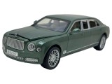 Macheta metal Limuzina Bentley verde XLG 1:24 - Sunete si Lumini