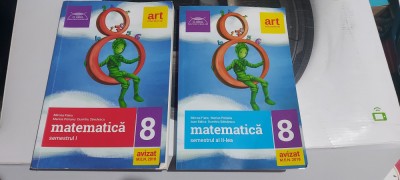 MATEMATICA CLASA A VIII A 2 VOLUME . FIANU PERIANU SAVULESCU foto
